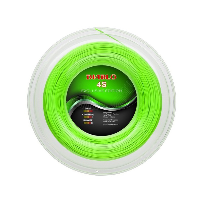 Cordage raquette tennis Diablo 4S - CHALLENGER SPORT